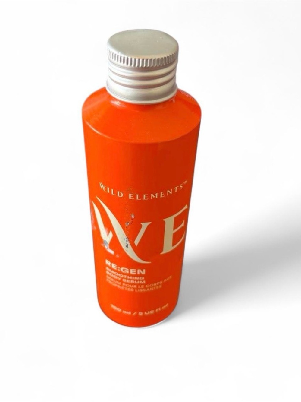 Wild Elements Regen Smoothing Body Serum - Bright Orange Bottle